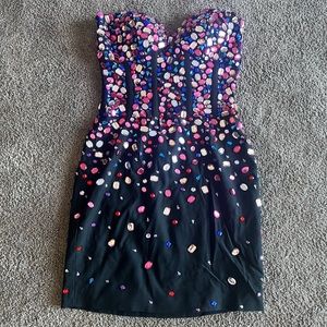 Jovani beaded cocktail dress